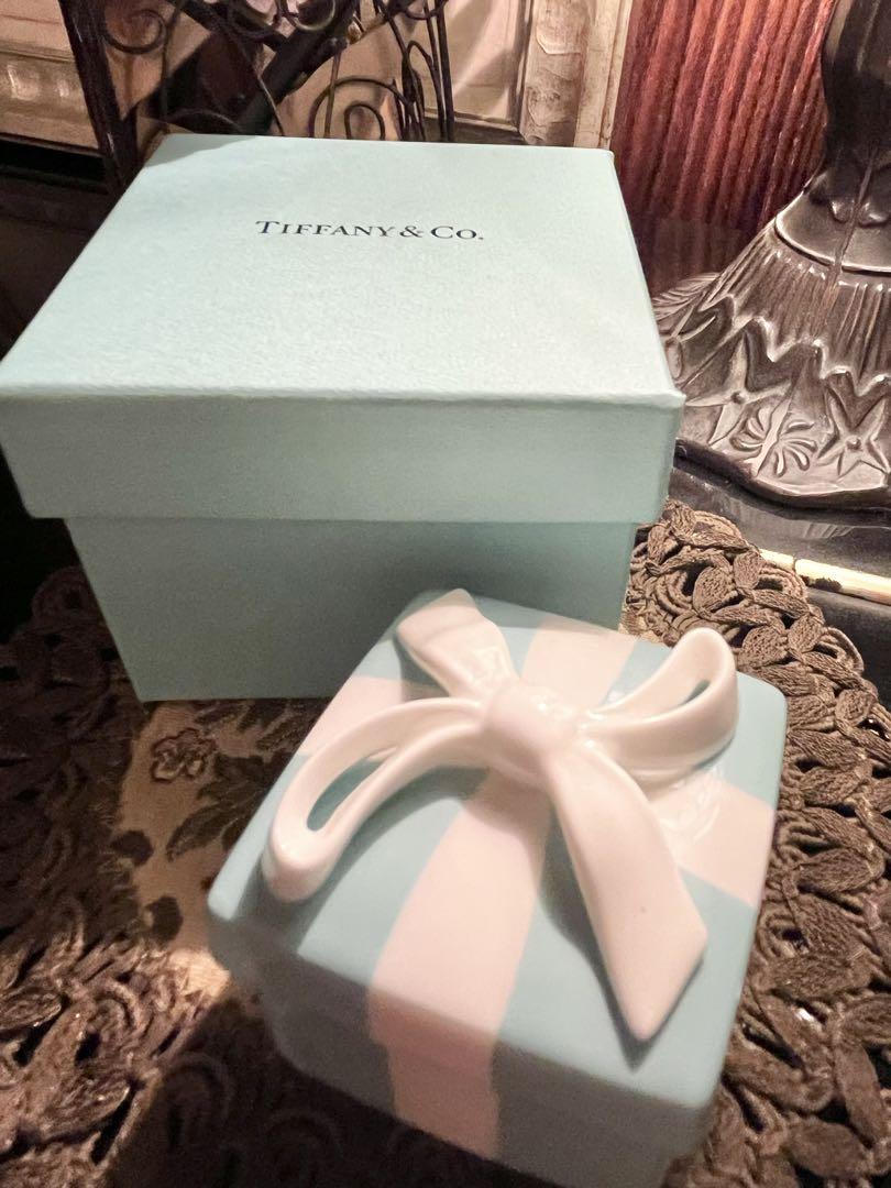TIFFANY＆Co. ティファニーブルーボウボックス 陶器 新品 箱付き