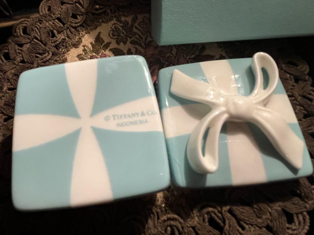 TIFFANY＆Co. ティファニーブルーボウボックス 陶器 新品 箱付き