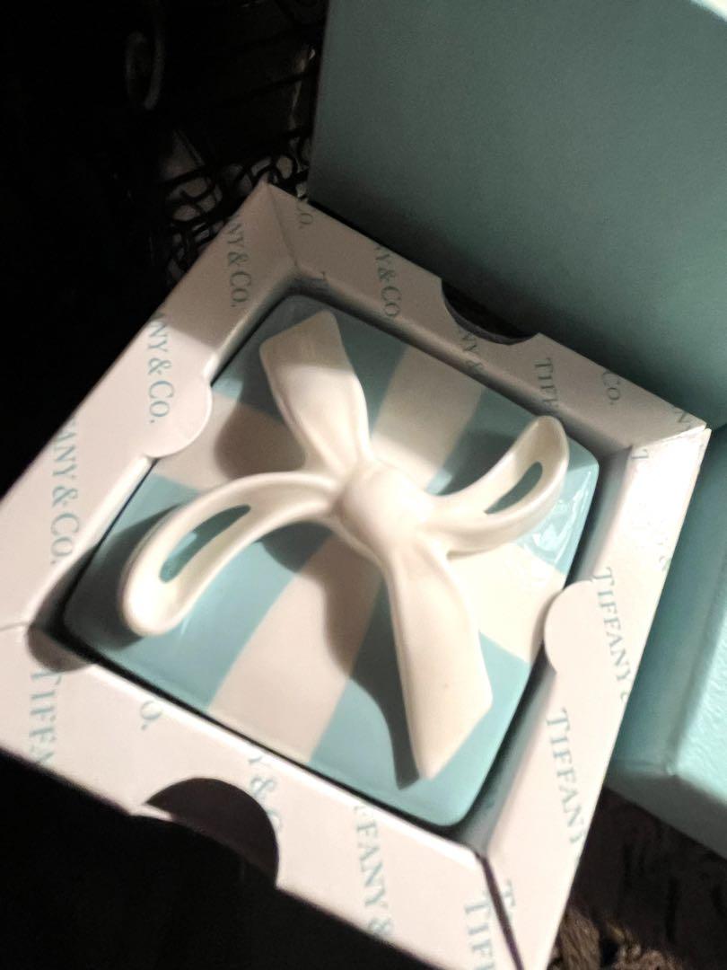 TIFFANY＆Co. ティファニーブルーボウボックス 陶器 新品 箱付き