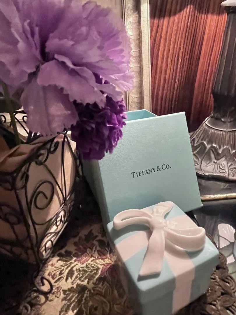 TIFFANY＆Co. ティファニーブルーボウボックス 陶器 新品 箱付き
