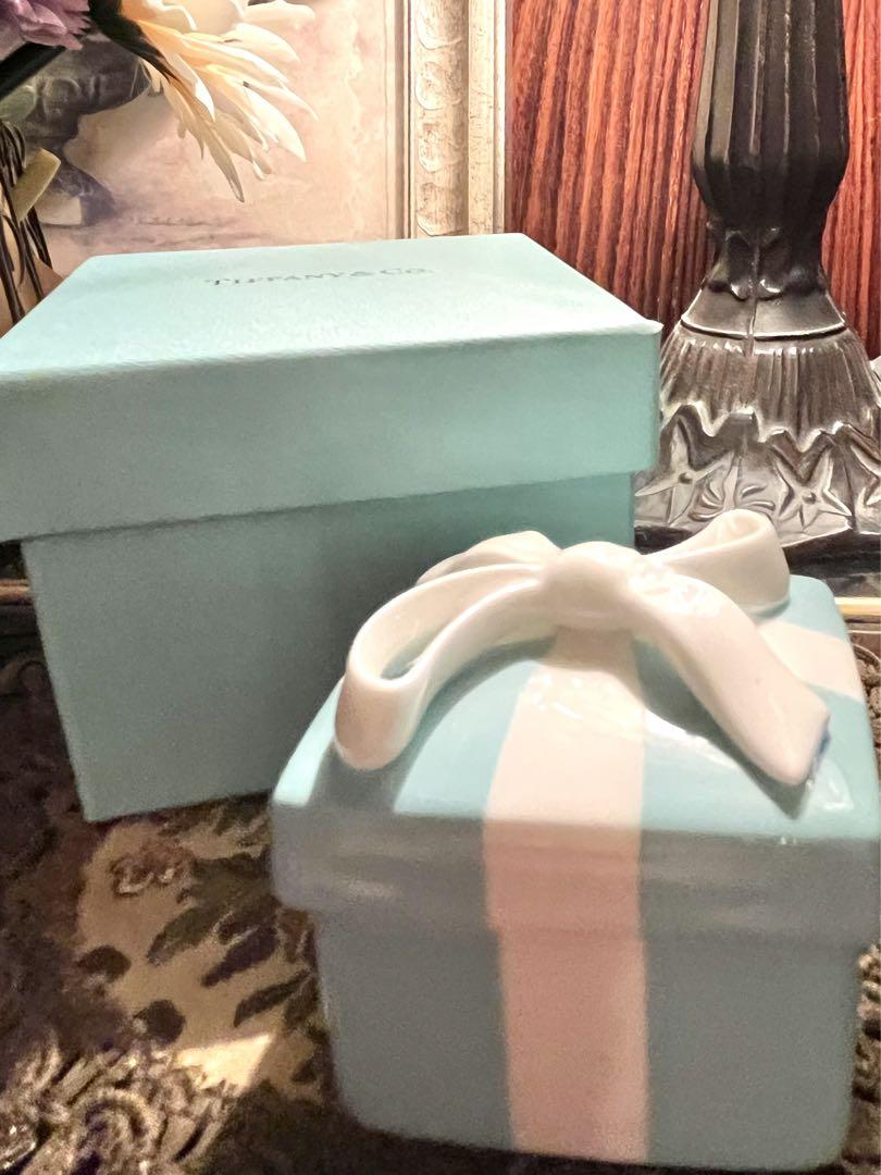 TIFFANY＆Co. ティファニーブルーボウボックス 陶器 新品 箱付き