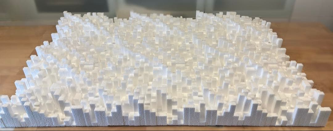 自作 音響拡散パネル