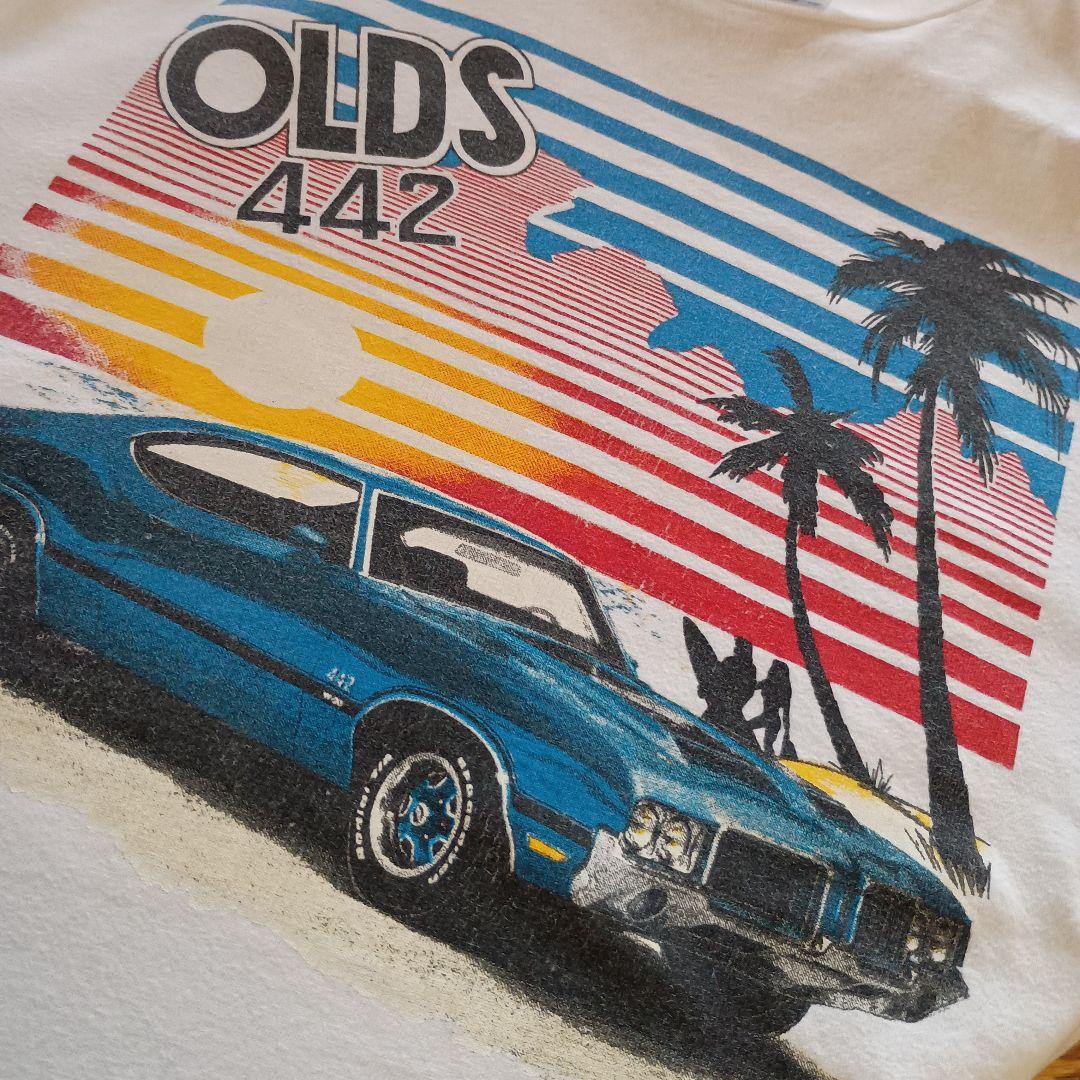 80s USA製 vintage オールズモビル 442 ビンテージ Tシャツ
