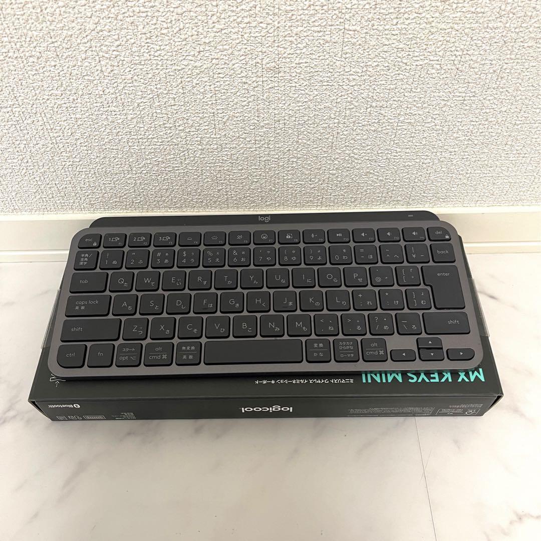 ロジクール logicool キーボード MX KEYS MINI グラファイト