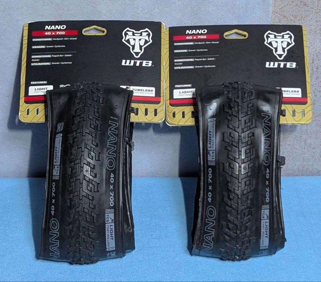激安人気新品 700×40C NANO WTB チューブレスレディタイヤ メルカリ - ペア パーツ