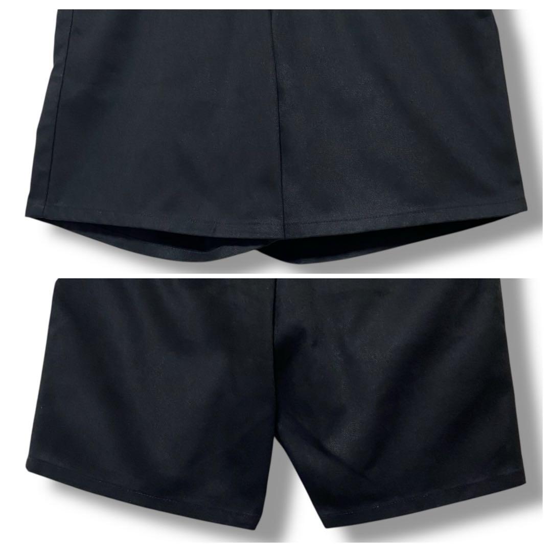 【極美品】DESCENDANT ディセンダント ワーク ショートパンツ 黒②