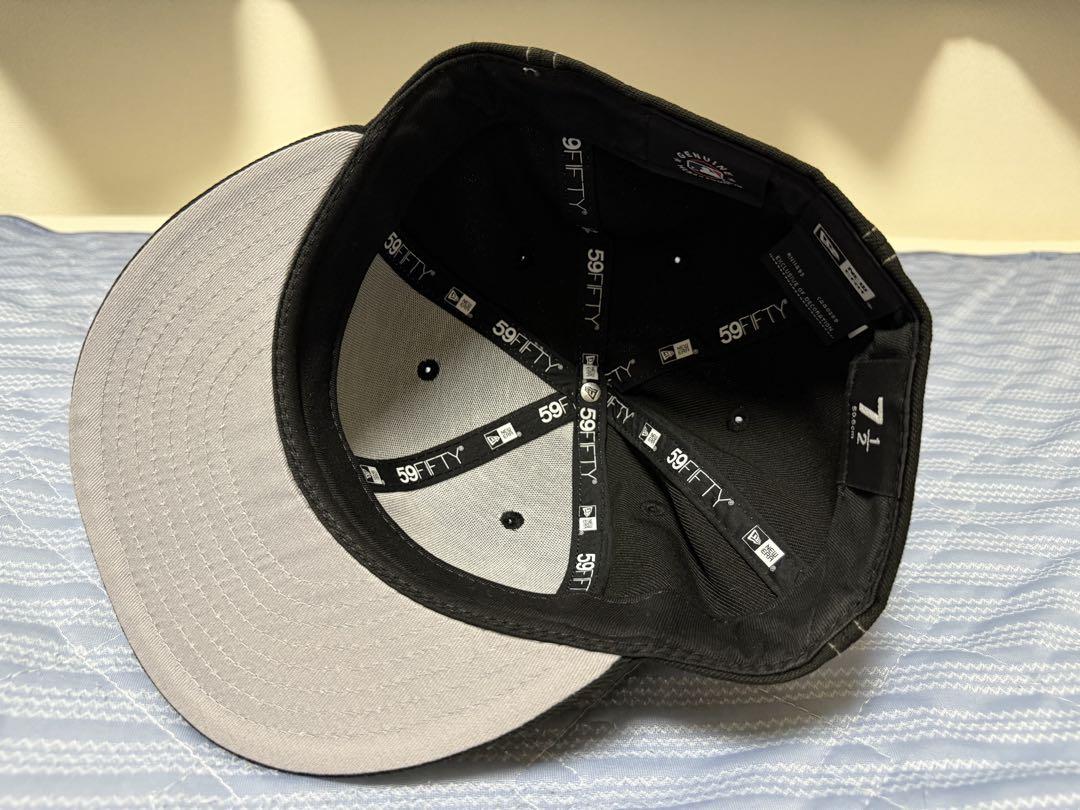 New Era 59FIFTY ドジャース　ブラック　7 1/2