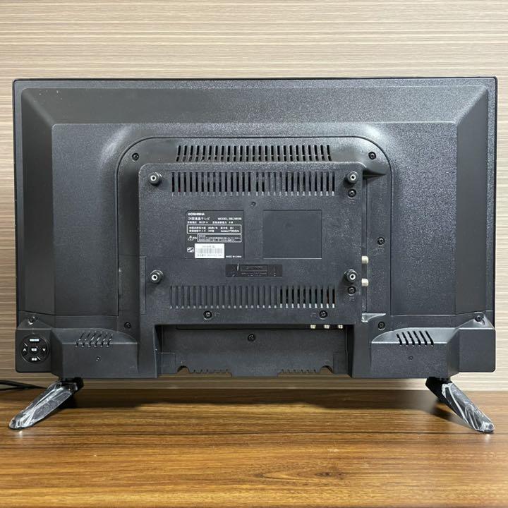 カラー░ 美品 DOL24H100 2018年製 S3b4T-m75957932619 DOSHISHA 24型液晶テレビ クラス