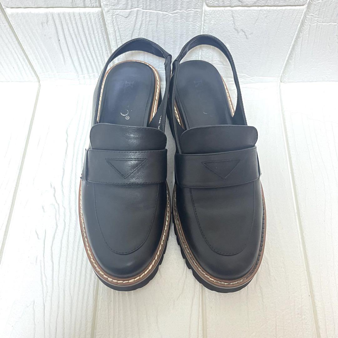 【美品】KISCOキスコ黒23cm