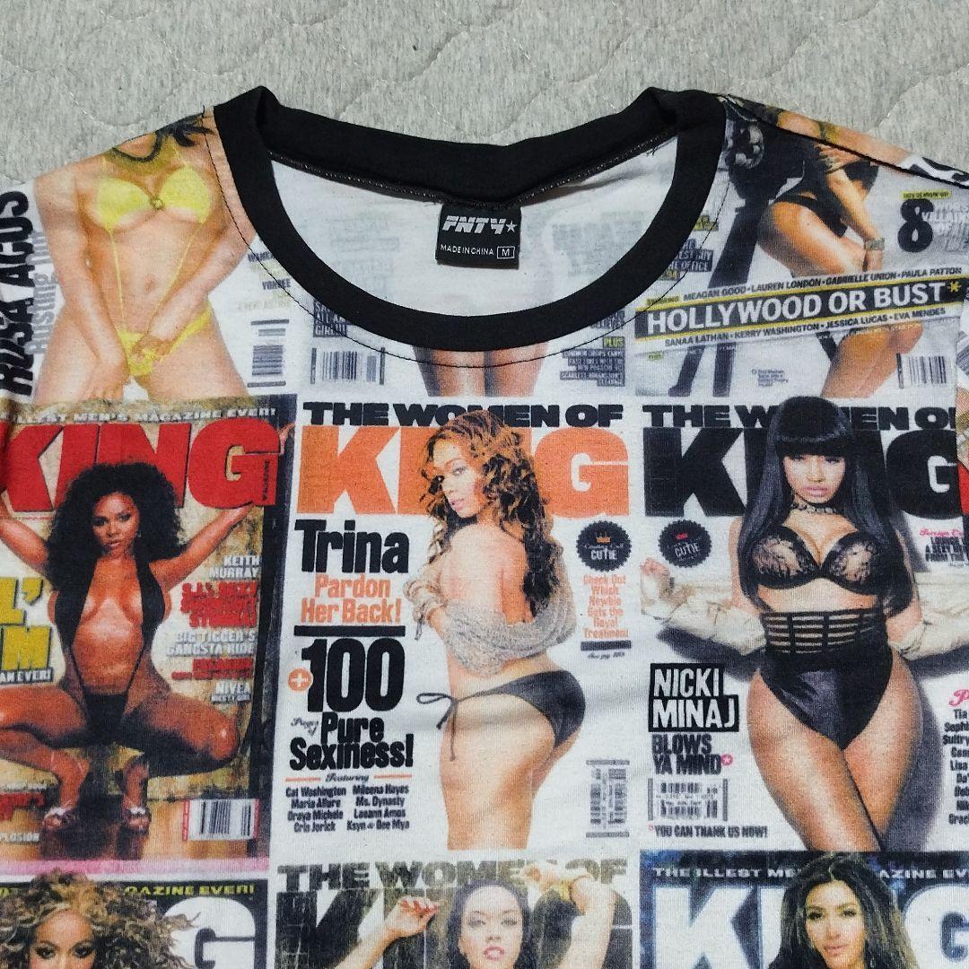 ビンテージtシャツ セクシーガール エロチックフォトプリント サイズｍ メルカリ