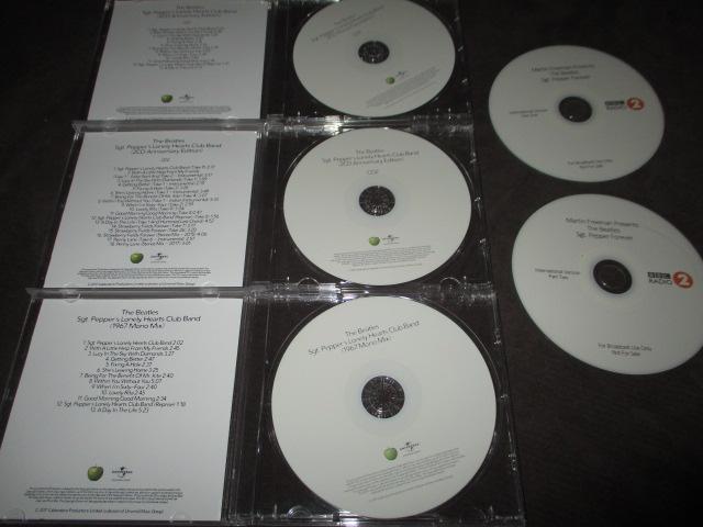 beatles sgt. pepper's (RARE SET!! 5枚!!)