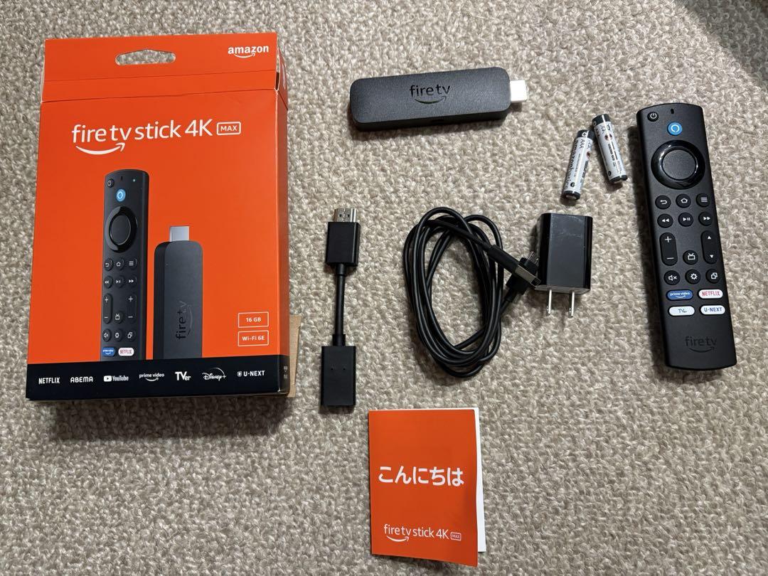 Amazon Fire TV Stick 4K Max 第２世代