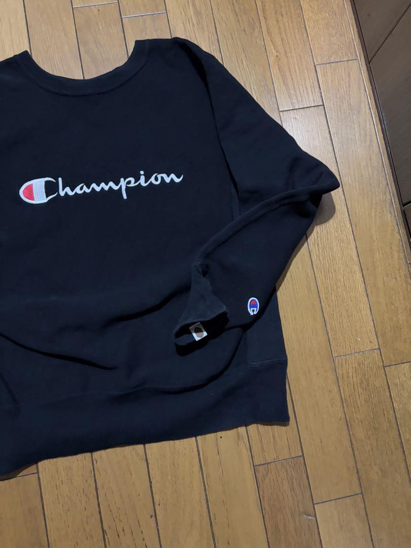 A BATHING APE×Champion リバースウィーブ　トレーナー