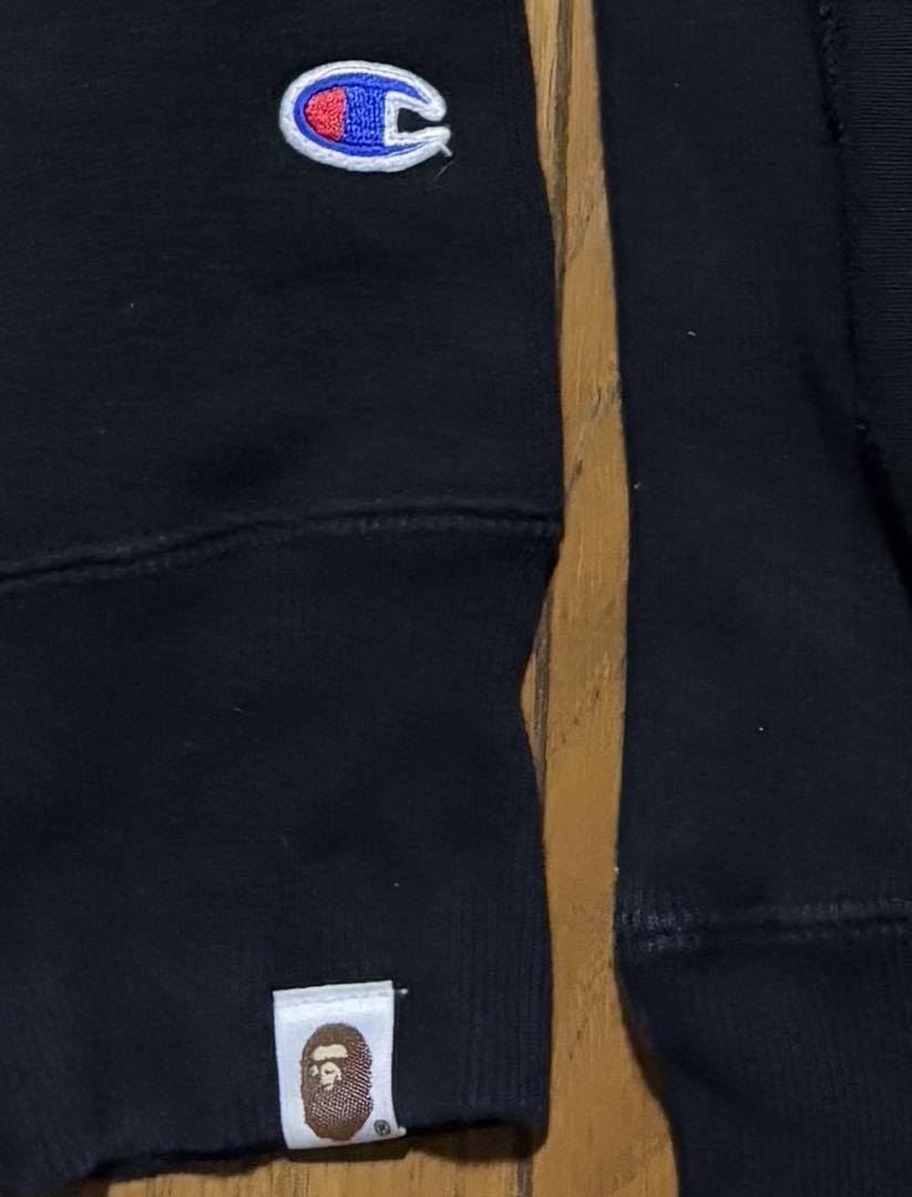 A BATHING APE×Champion リバースウィーブ　トレーナー