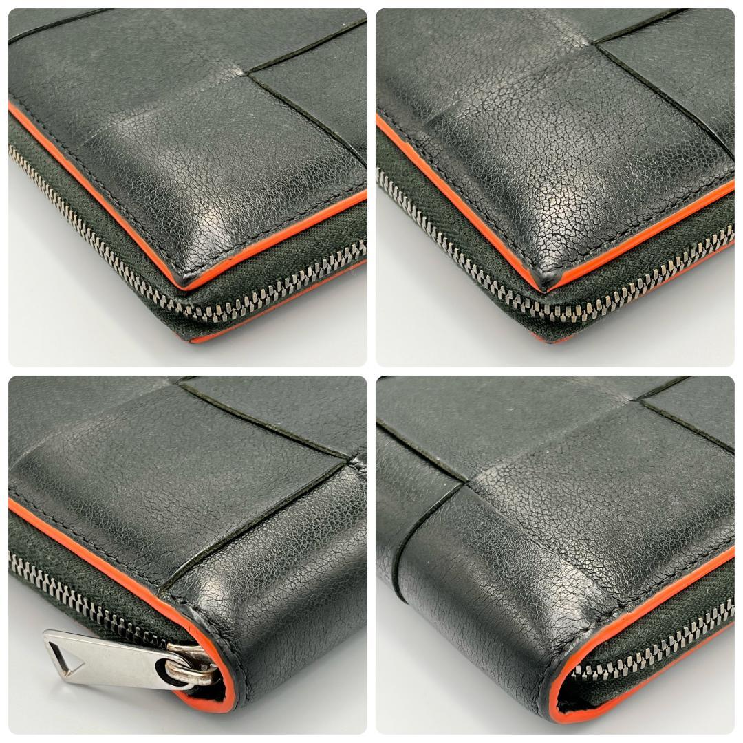 BOTTEGA VENETA マキシイントレチャート 長財布 ジップアラウンド