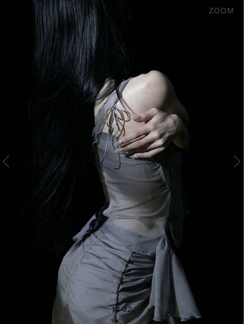 melt the lady drape spiral camisole キャミ