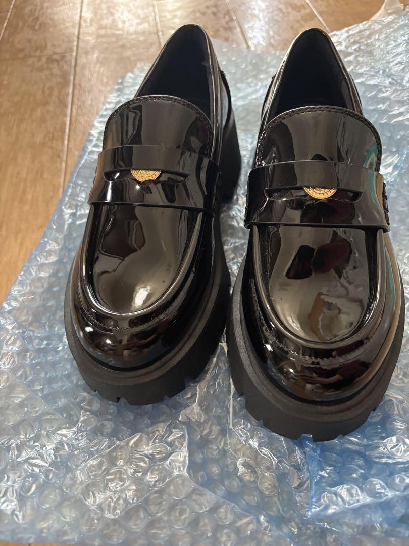 ZARA 　トラックソール　ローファー　35（22.8cm)