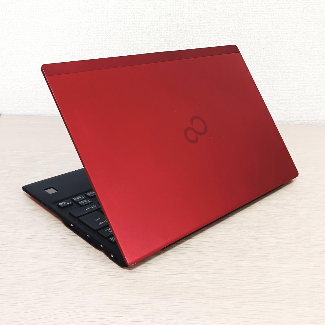 軽量✨LTE✨Windows11✨i5✨8GB✨SSD✨ノートパソコン✨赤✨35