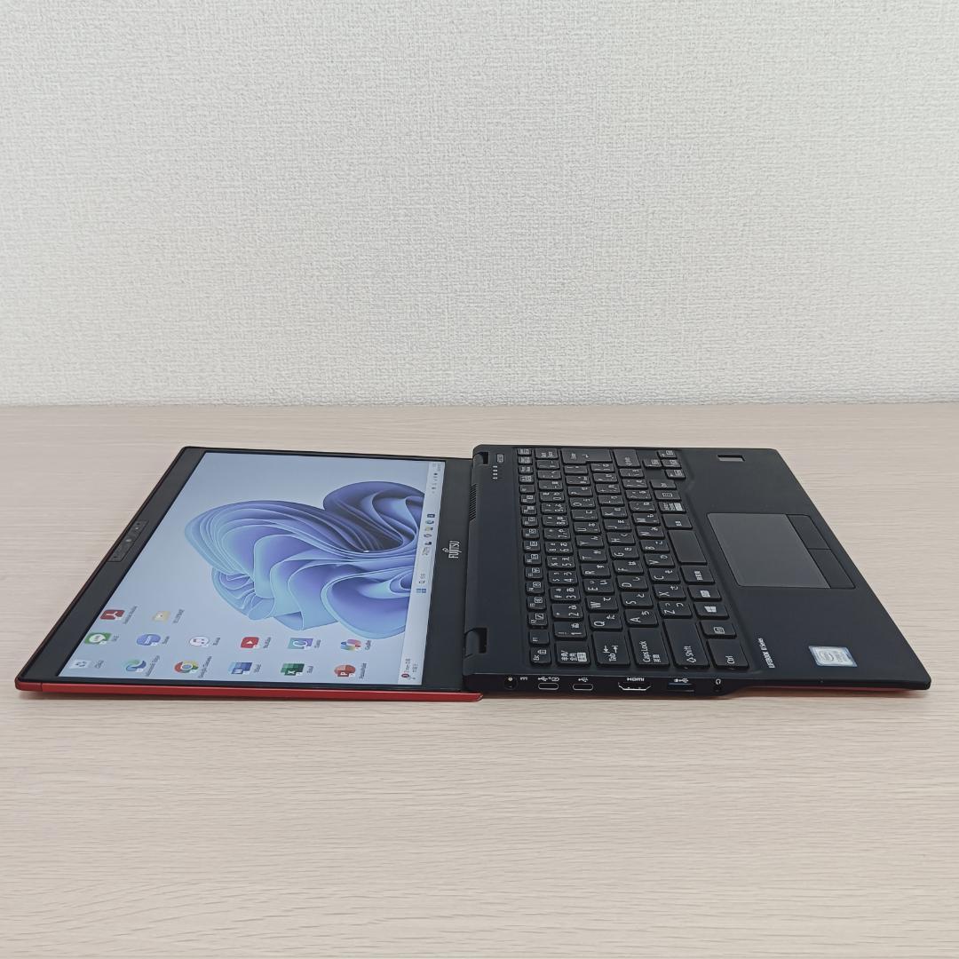 軽量✨LTE✨Windows11✨i5✨8GB✨SSD✨ノートパソコン✨赤✨35