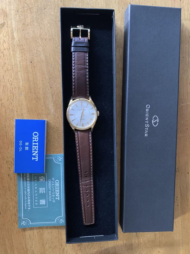 ORIENT STAR クラシック自動巻き 時計 ゴールド