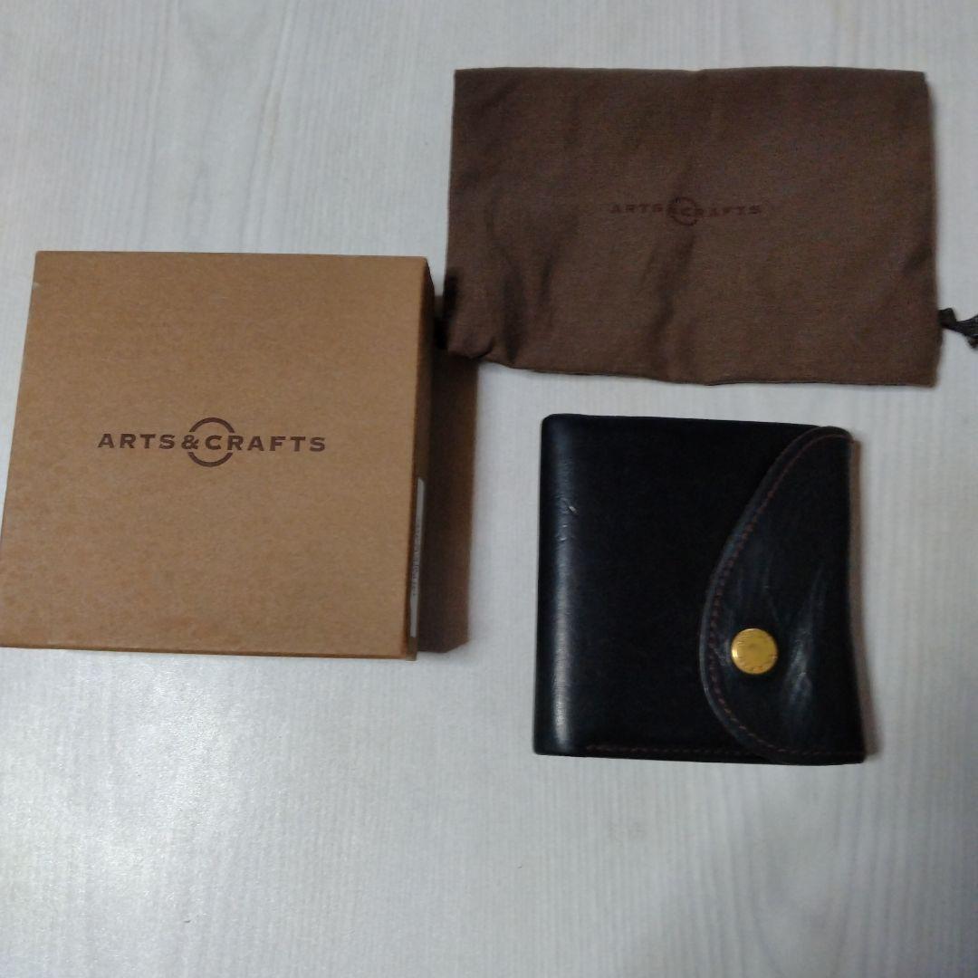 ARTS & CRAFTS (アーツアンドクラフツ)コンパクトウォレット arts＆crafts レザー財布 コンパクトウォレット アーツアンド