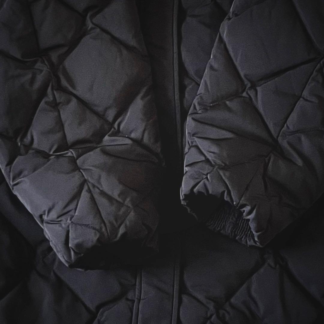 美品＊アーバンリサーチ コクーンキルティングロングダウン 黒