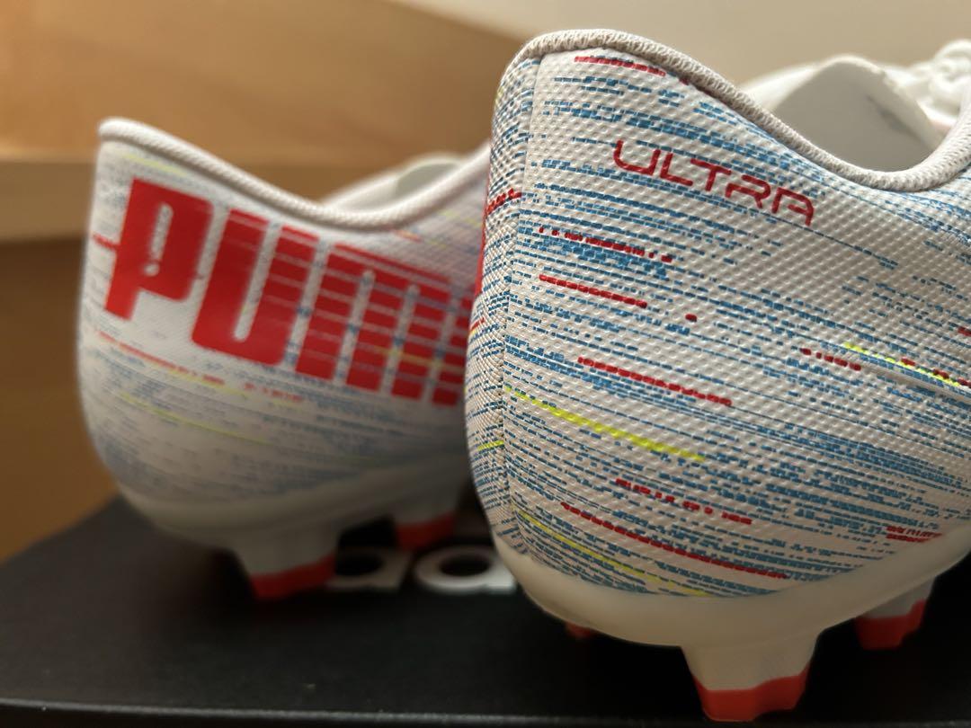 PUMA ULTRA サッカーシューズ ホワイト/マルチカラー22.5