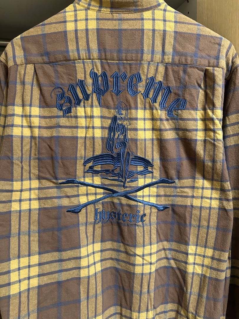 Supreme Hysteric Glamour Flannel ShirtL・SUPREME MEDICALDB_JP