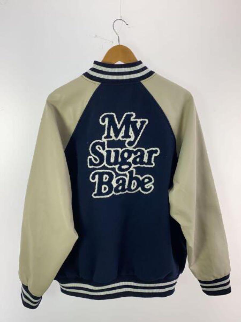 My Sugar Babe ジャケット Lサイズ ネイビー/ベージュ