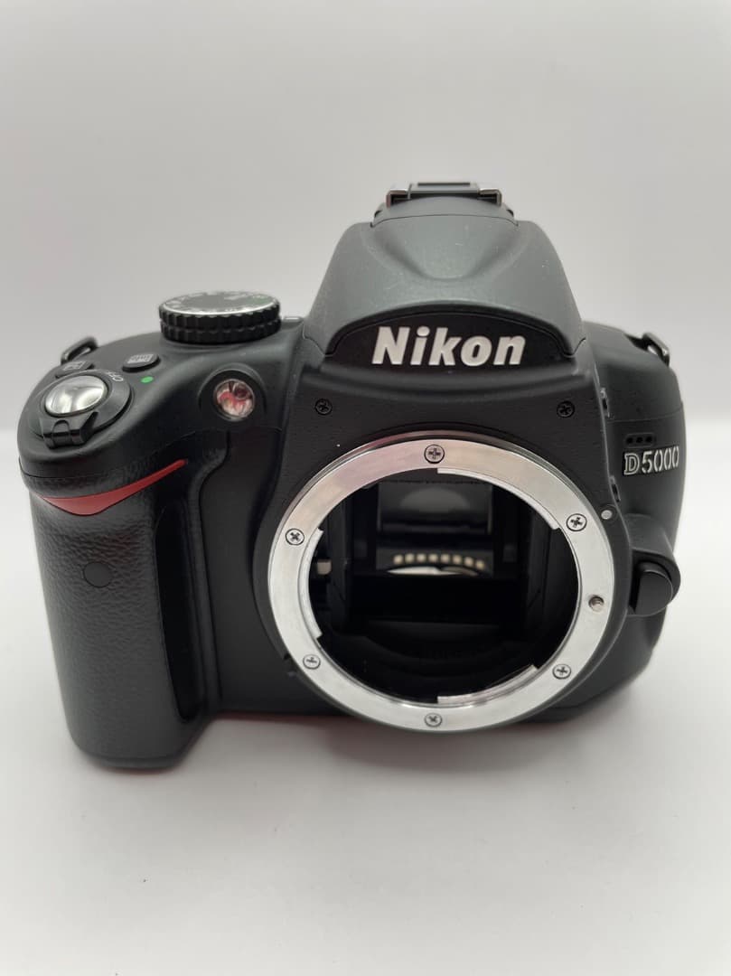 NIKON D5000 動作確認済み モニター左側に焼けあり #455 デジタル