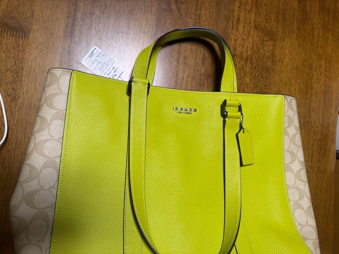 未使用✨COACH トートバッグ 2way ハドソン レザー 大容量