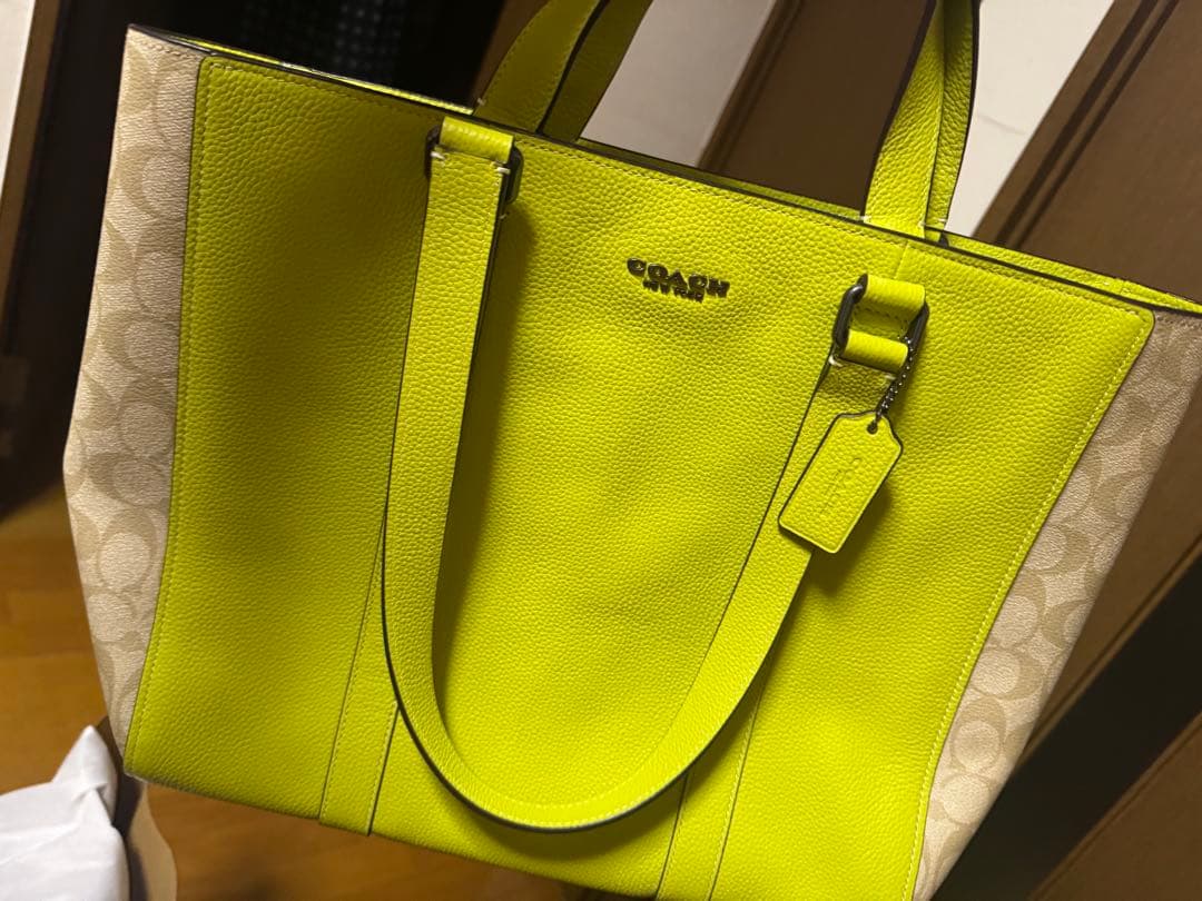 未使用✨COACH トートバッグ 2way ハドソン レザー 大容量