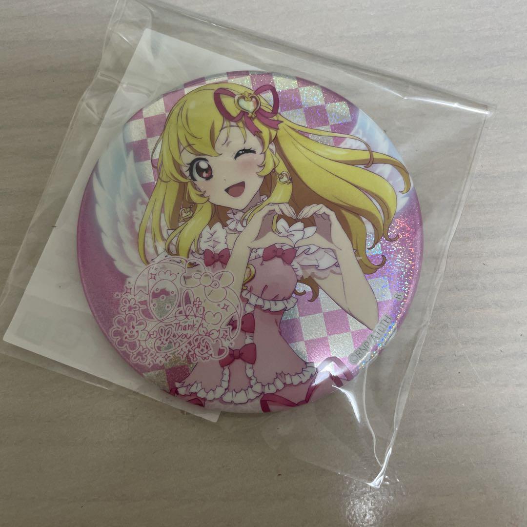 アイカツ！ 星宮いちご リボンブローチ 富士急　コラボ缶バッジ アイカツ！ 星宮いちご 霧矢あおい 特典 缶バッジ - メルカリ