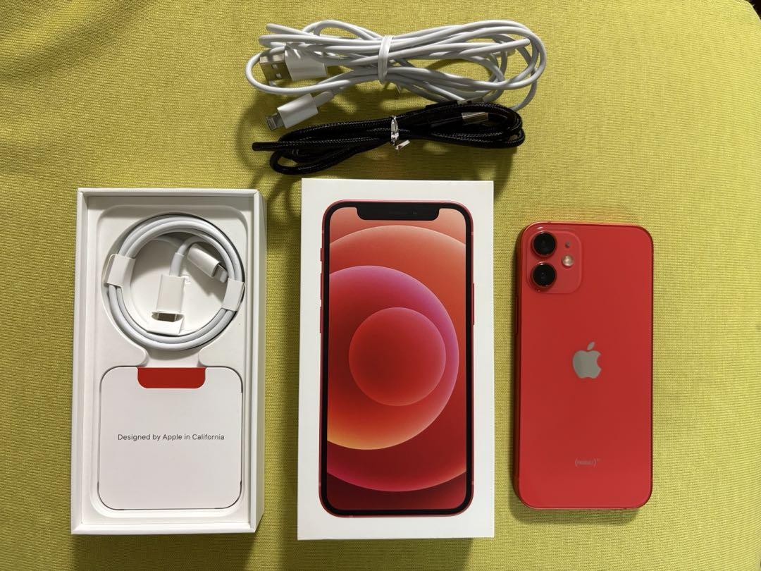 iPhone12 mini 128GB SIMロック解除済　箱ケーブル有り