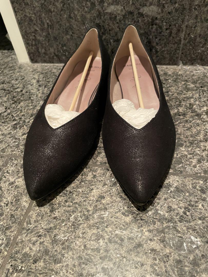 銀座かねまつ　フラットシューズ　GD2379 定価21,000円