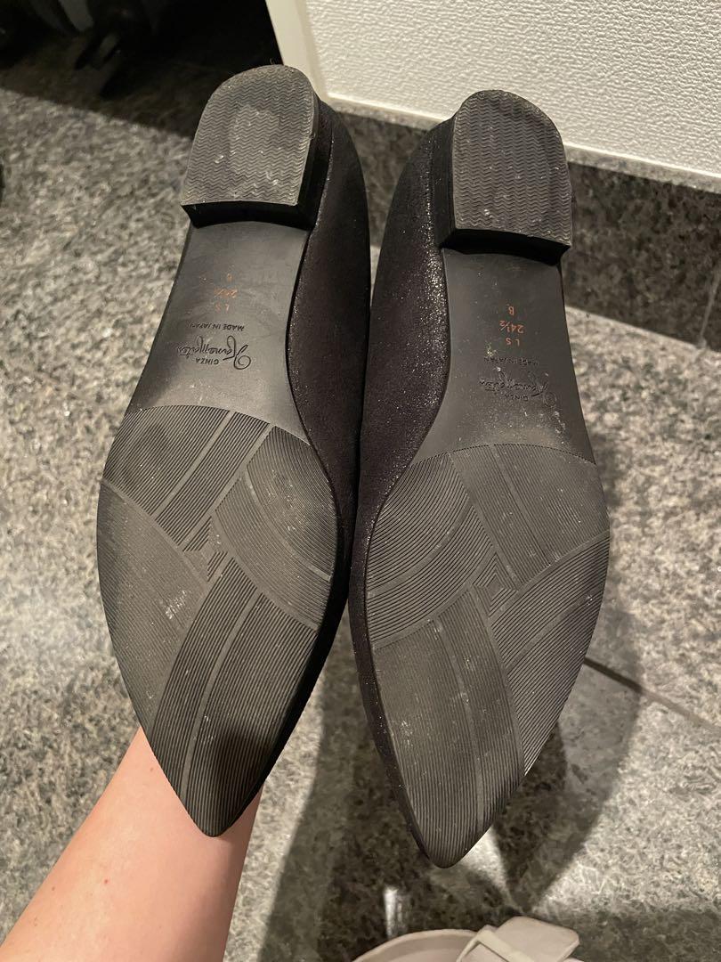 銀座かねまつ　フラットシューズ　GD2379 定価21,000円