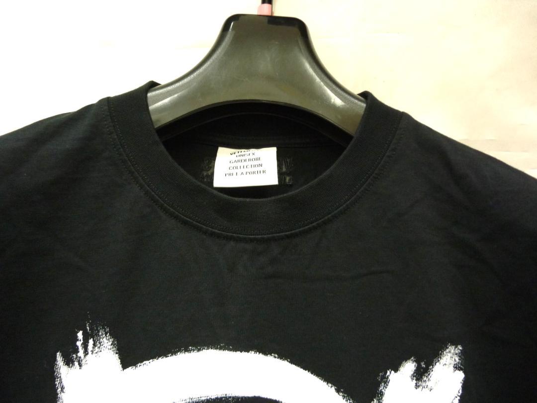【VETEMENTS】ダブルアナーキー オーバーサイズTシャツ VETEMENTS Double Anarchy Logo Shirt