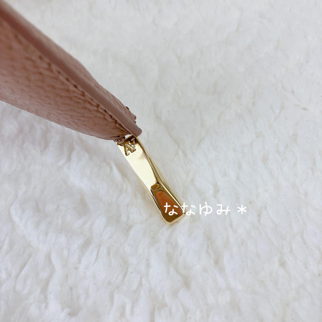 【ほぼ新品】♡ATAO♡アタオ♡スリモケリー♡アーモンド♡最薄＋最小級の長財布♡