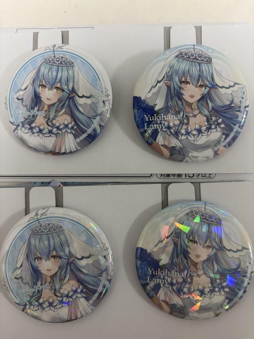 ホロライブ 一番くじ 雪花ラミィ 缶バッチ 2種セット - メルカリ