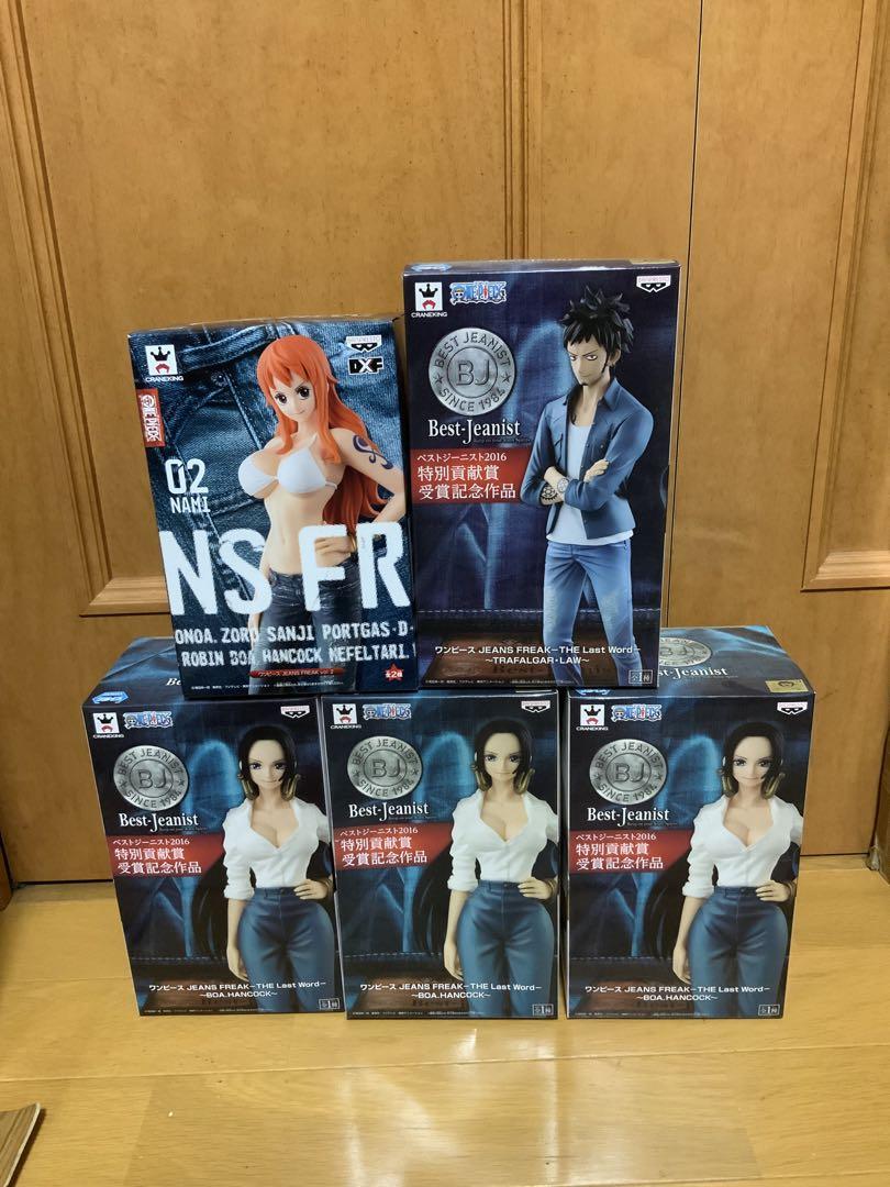 未開封　ワンピース　プライズフィギュ５点セット 中古】【未開封】【セット】 「ワンピース」 DXF〜THE GRANDLINE