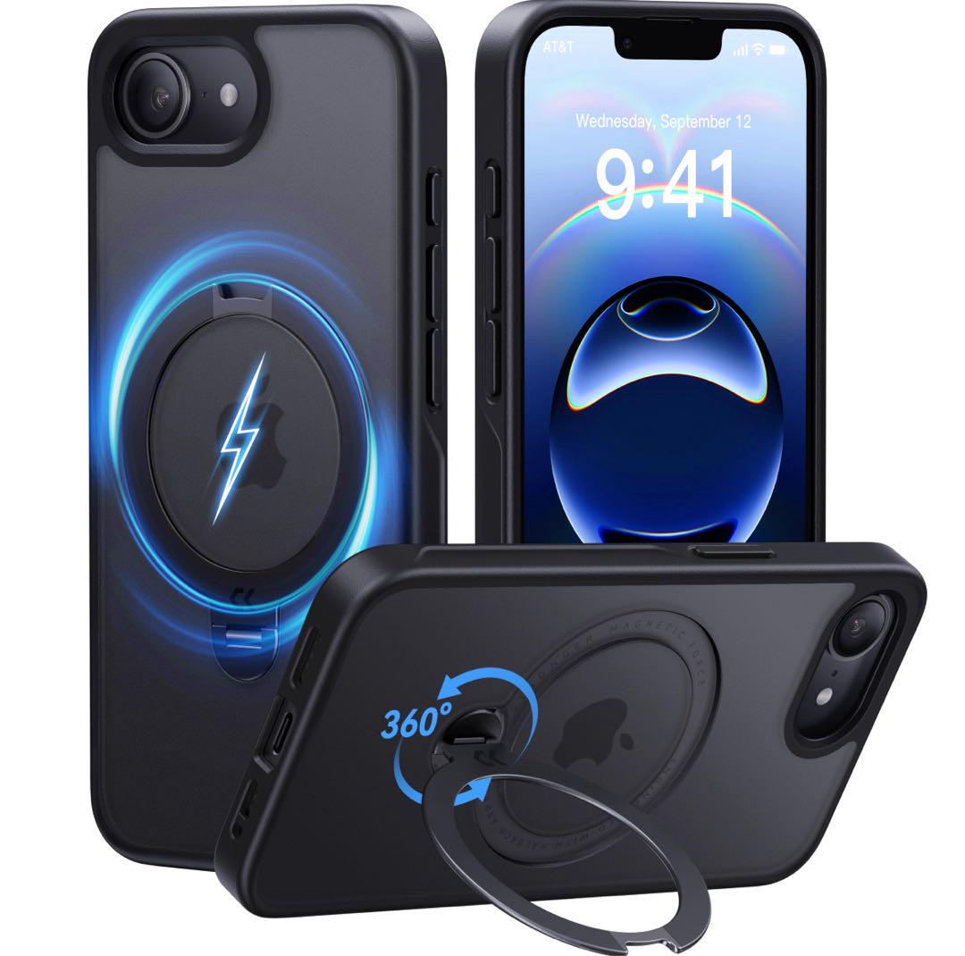 MAGICSTAND ブラック CASEKOO iPhone 16e ケース新品