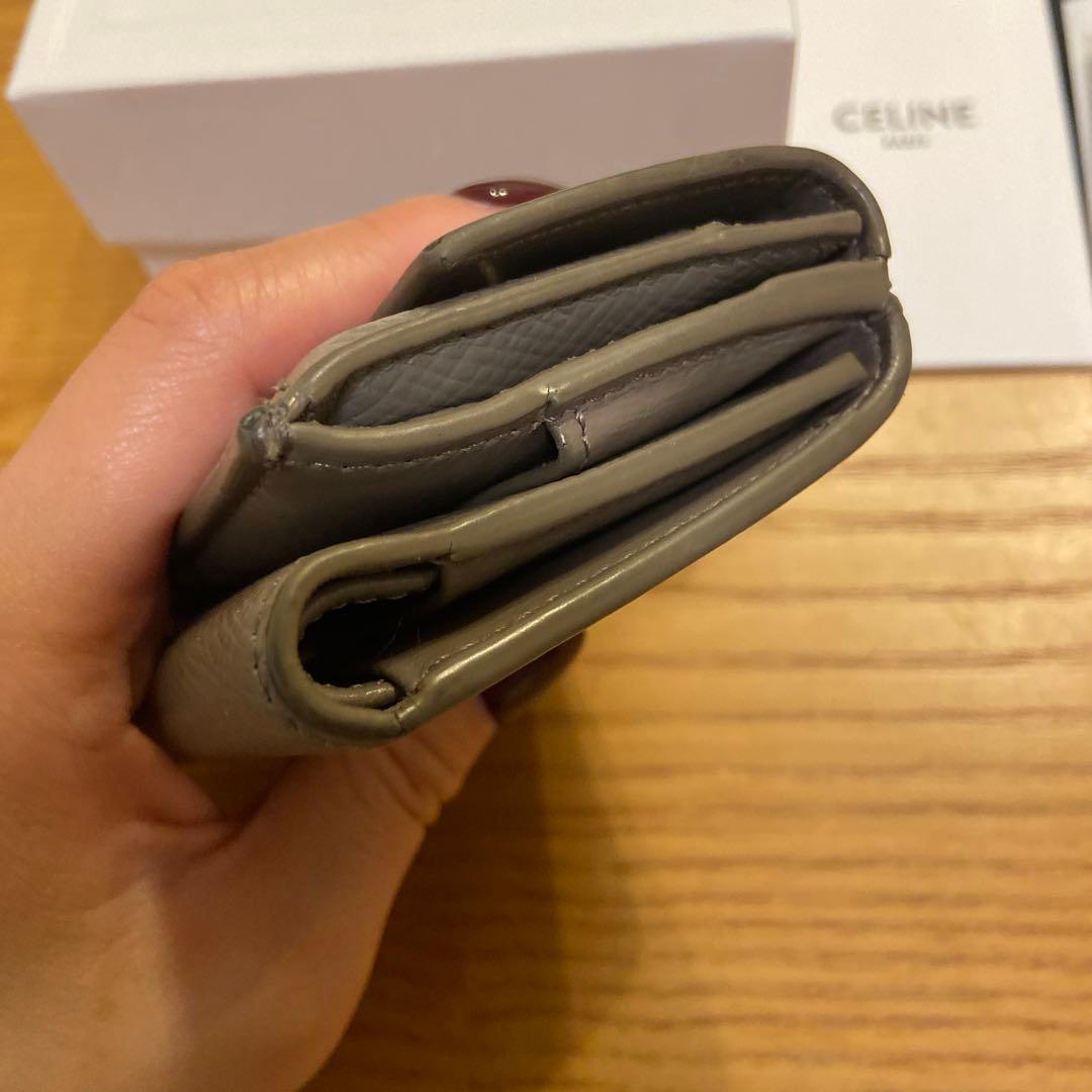 最終値下げ‼️セリーヌ　財布　グレー