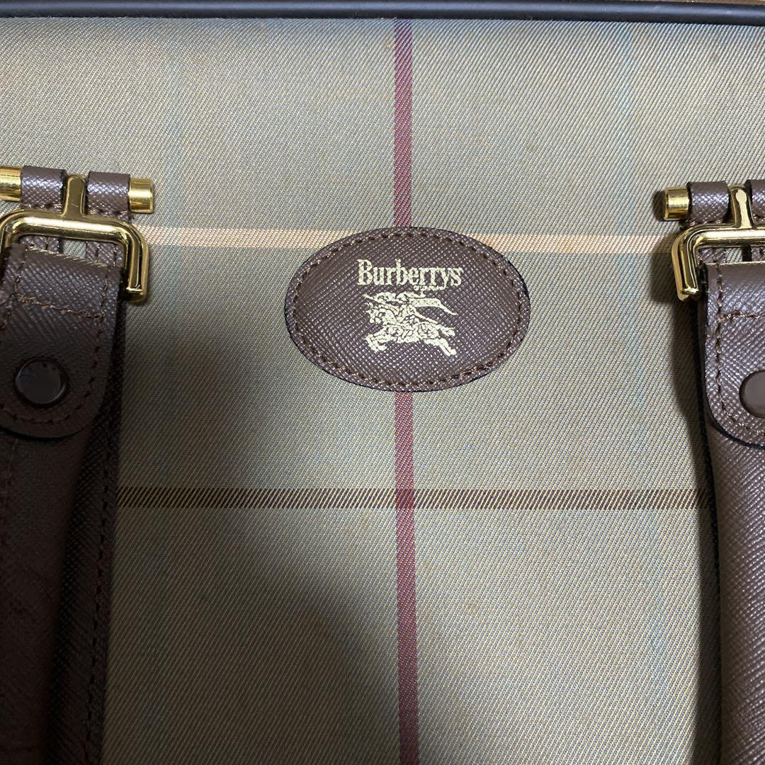 Burberrys チェック柄 ハンドバッグ