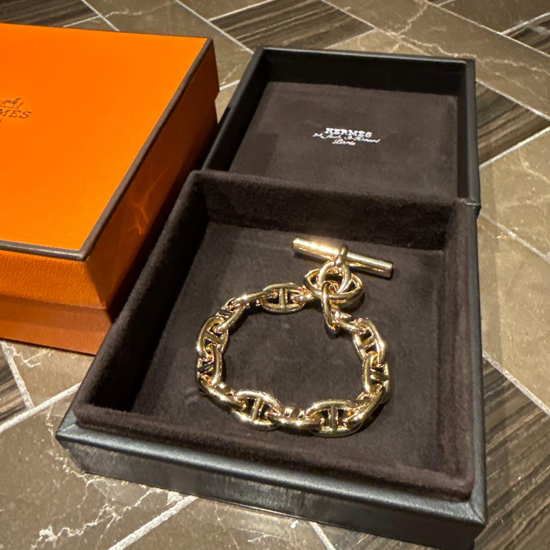 Hermes エルメス シェーヌダンクル ブレスレット