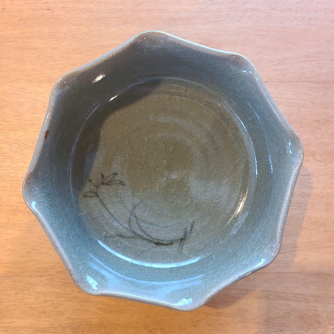 【新品未使用品】金仙窯伊万里焼大河内焼 十五代鍋島焼皿  中鉢  深鉢