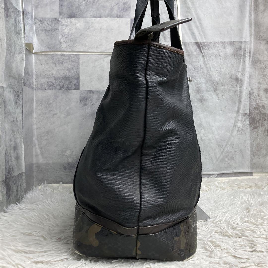 希少 COACH コーチ カモフラ ビジネス トートバッグ F70832