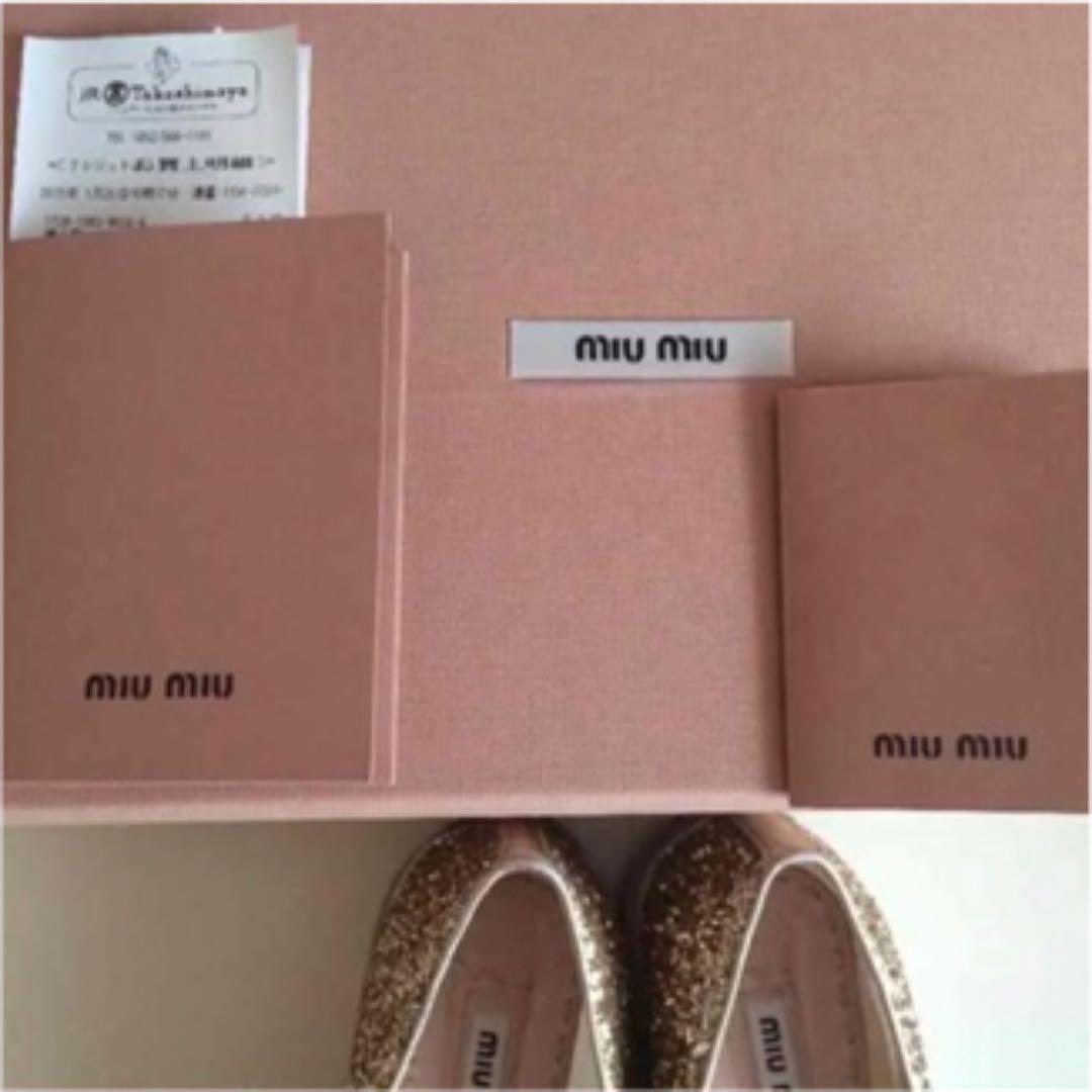 miumiu スリッポン