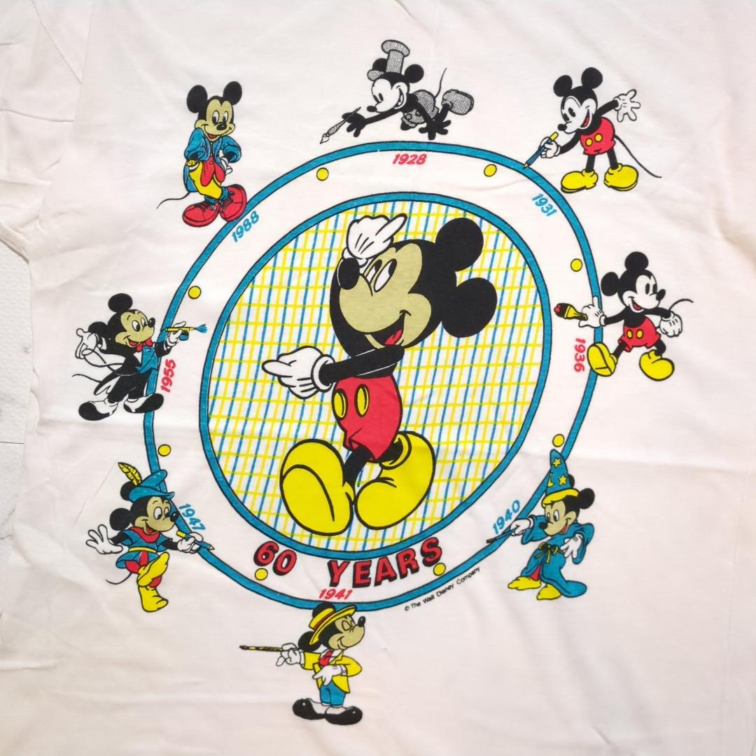 “80s トルコ製　disney vintage 60周年記念　ディズニー”