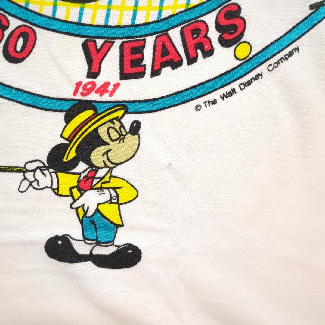 “80s トルコ製　disney vintage 60周年記念　ディズニー”