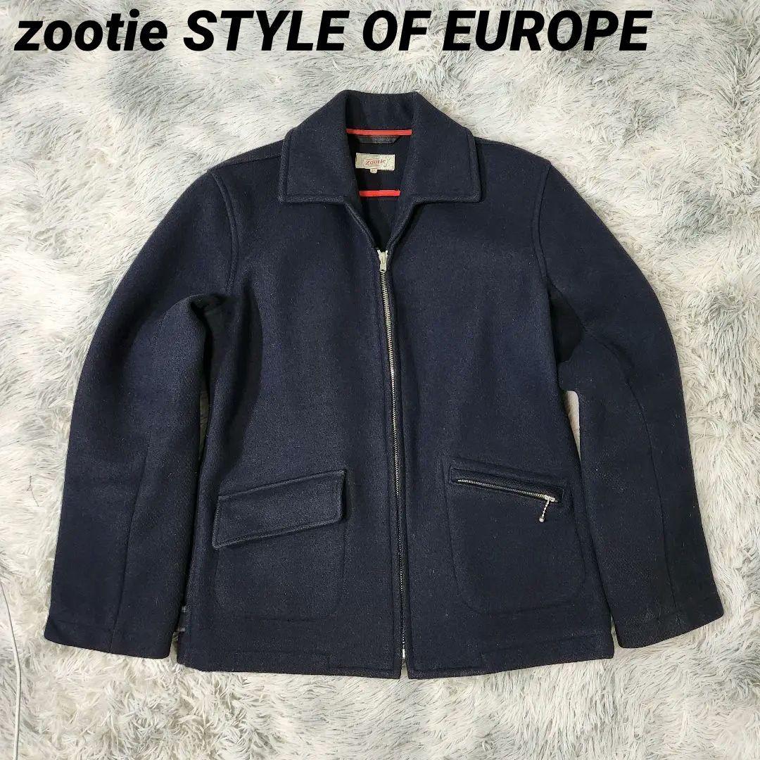 Vintage zootie STYLE OF EUROPE ウール メルトンジ